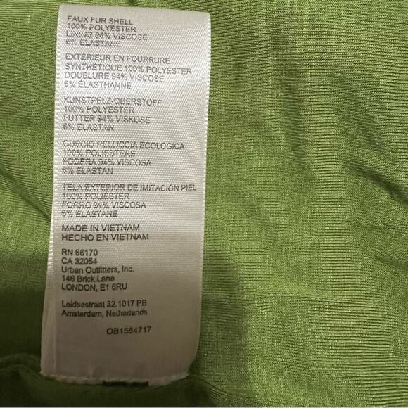 Free People Joplin Cozy Jacket in Sweet Pistachio Size Large - Picture 9 of 10